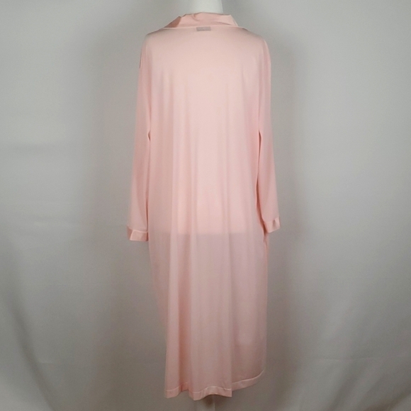 Vintage Vanity Fair Cottage Pink Soft Robe Size Large - Picture 4 of 6